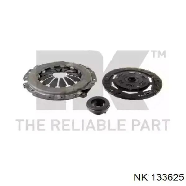 133625 NK Kit de embraiagem (3 peças)