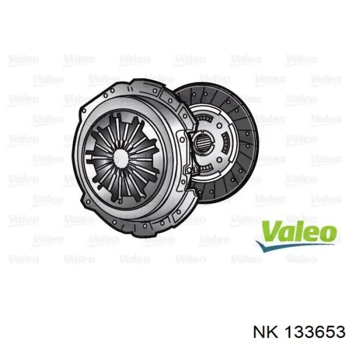 Compre 133653 NK Kit de embraiagem (3 peças)