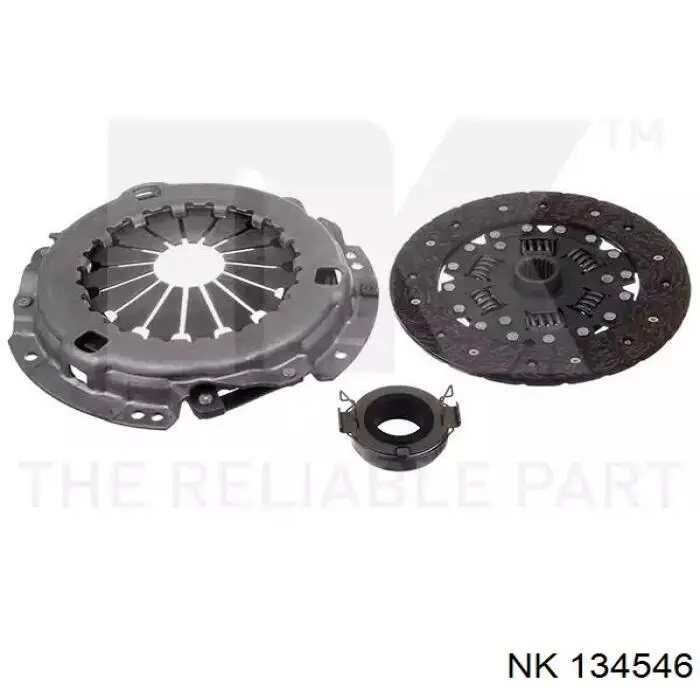 134546 NK Kit de embraiagem (3 peças)