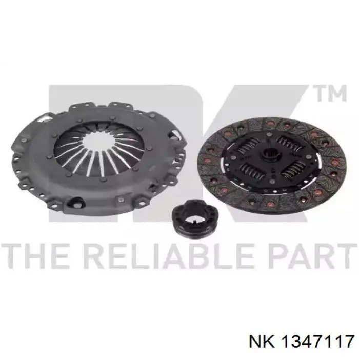 Kit de embraiagem (3 peças) NK 1347117 preço, a partir de 131,84 USD