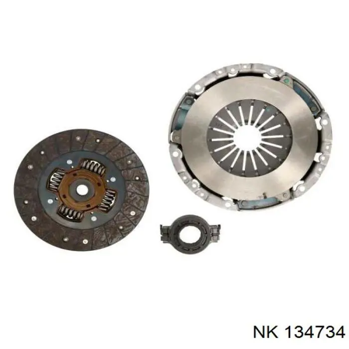 Kit de embraiagem (3 peças) NK 134734 preço, a partir de 138,54 USD