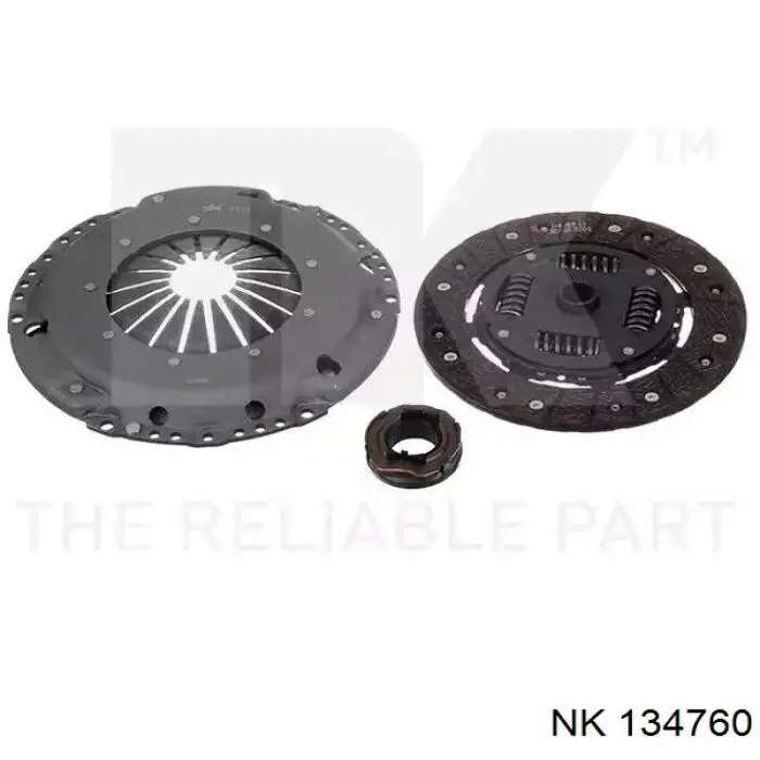 Kit de embraiagem (3 peças) NK 134760 preço, a partir de 151,90 USD
