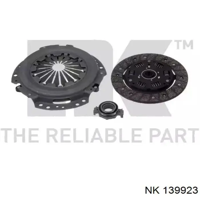 Kit de embraiagem (3 peças) NK 139923 preço, a partir de 106,06 USD