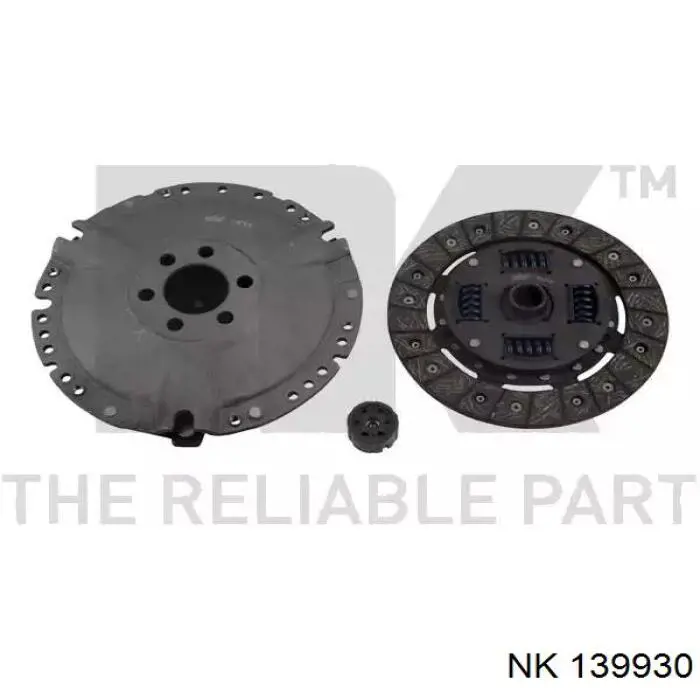 139930 NK Kit de embraiagem (3 peças)