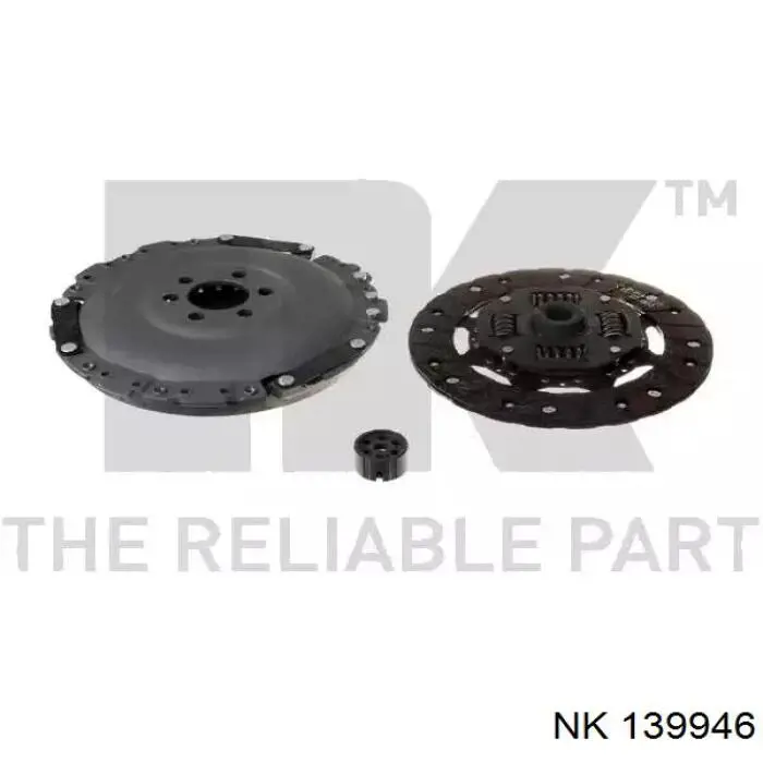 Kit de embraiagem (3 peças) NK 139946 preço, a partir de 99,88 USD