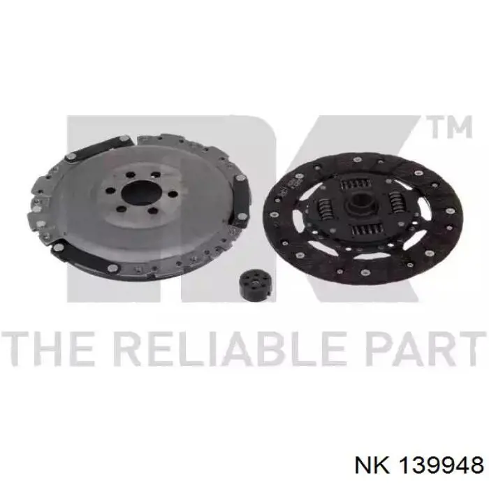 Kit de embraiagem (3 peças) NK 139948 preço, a partir de 96,32 USD