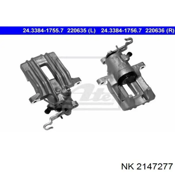 Compre 2147277 NK Suporte do freio traseiro esquerdo