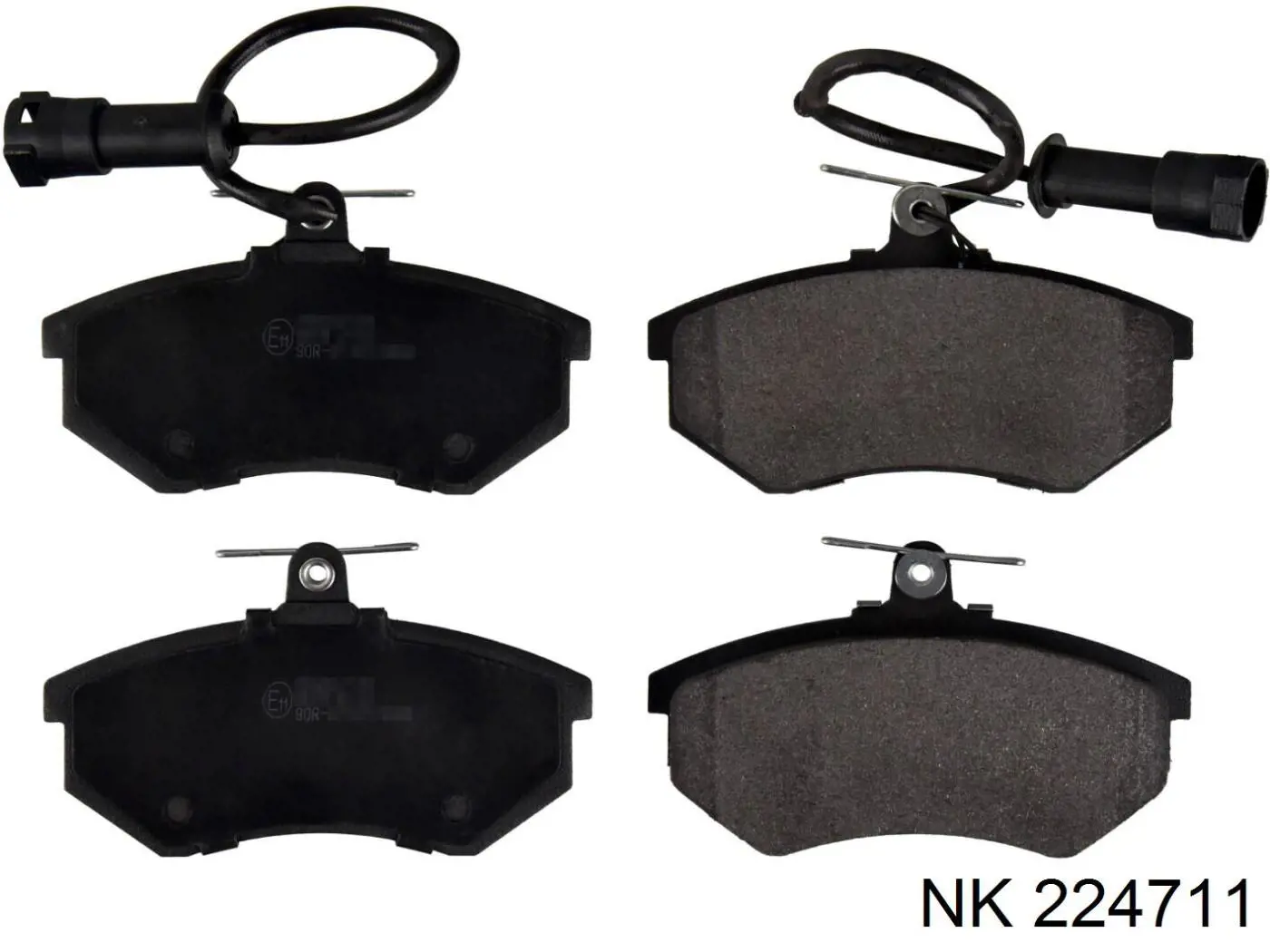 Compre 224711 NK Sapatas do freio dianteiras de disco