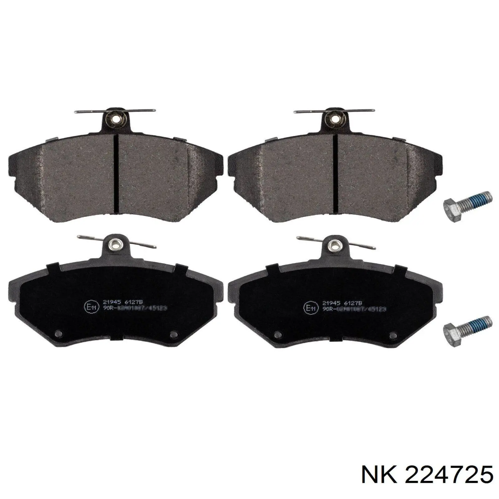 Compre 224725 NK Sapatas do freio dianteiras de disco