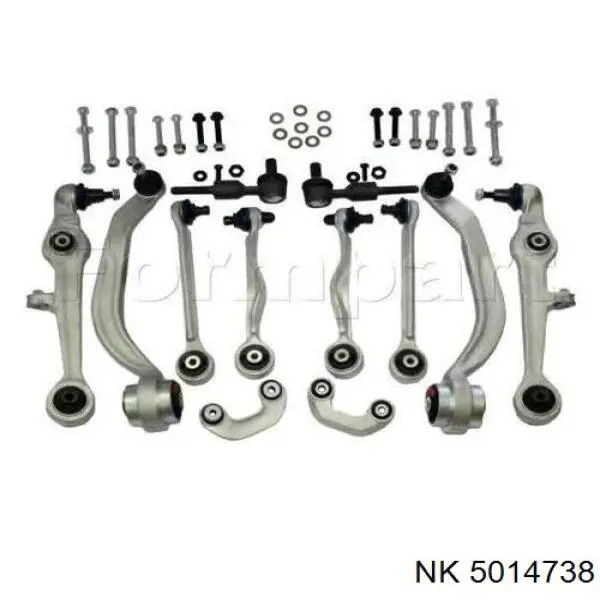 Kit de braços oscilantes de suspensão dianteira NK 5014738 preço, a partir de 335,63 USD
