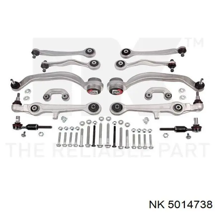 Compre 5014738 NK Kit de braços oscilantes de suspensão dianteira