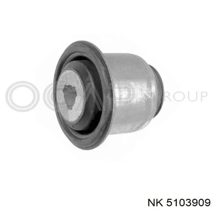 Compre 5103909 NK Bloco silencioso dianteiro do braço oscilante inferior