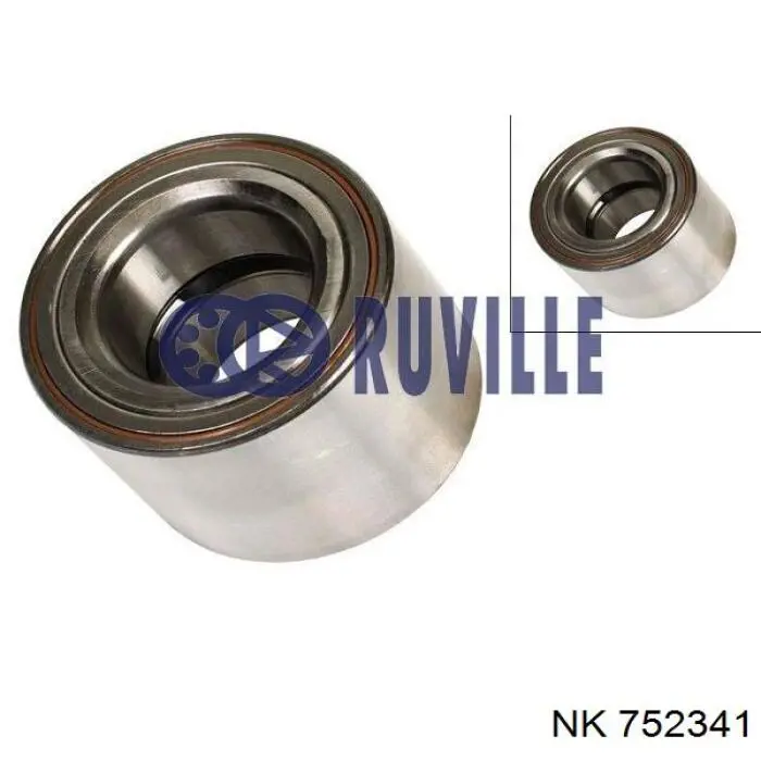 Rolamento de cubo dianteiro NK 752341 preço, a partir de 46,82 USD