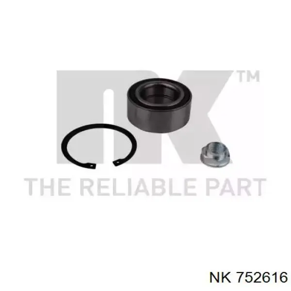 Rolamento de cubo dianteiro NK 752616 preço, a partir de 37,94 USD