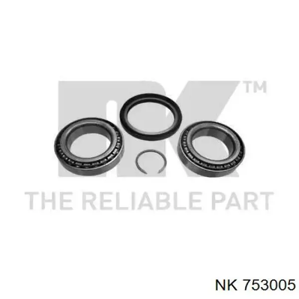 Rolamento de cubo dianteiro NK 753005 preço, a partir de 30,35 USD