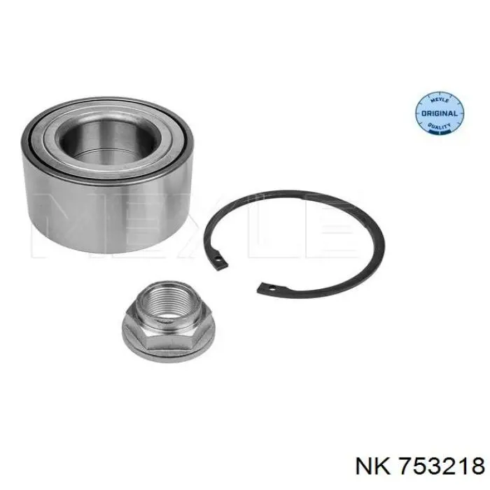 Rolamento de cubo dianteiro NK 753218 preço, a partir de 44,45 USD