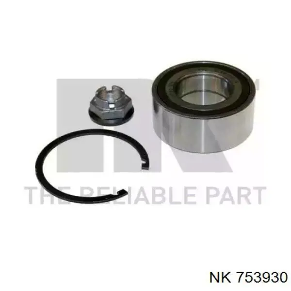 Rolamento de cubo dianteiro NK 753930 preço, a partir de 36,66 USD