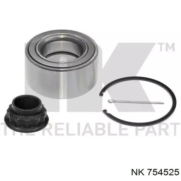 Rolamento de cubo dianteiro NK 754525 preço, a partir de 28,92 USD