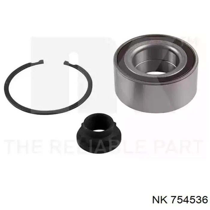 Rolamento de cubo dianteiro NK 754536 preço, a partir de 35,18 USD