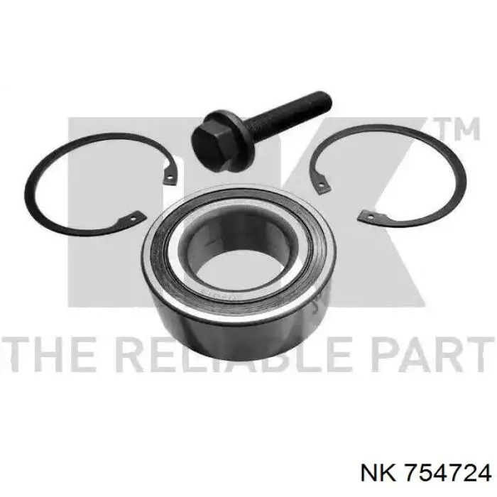 Rolamento de cubo dianteiro/traseiro NK 754724 preço, a partir de 26,68 USD