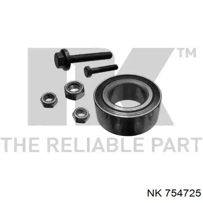 Rolamento de cubo dianteiro NK 754725 preço, a partir de 28,33 USD