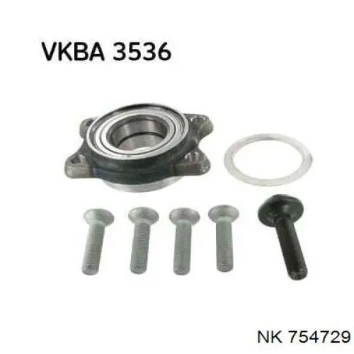 Compre 754729 NK Rolamento de cubo dianteiro/traseiro