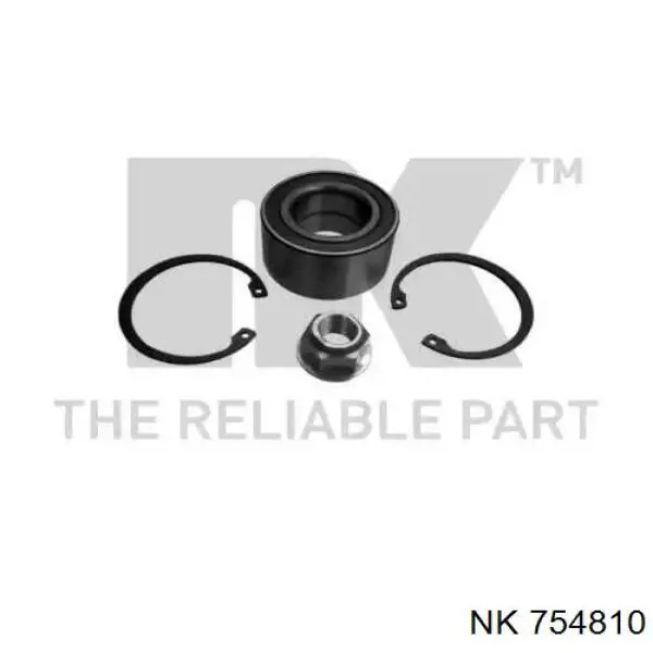 Rolamento de cubo dianteiro NK 754810 preço, a partir de 29,00 USD