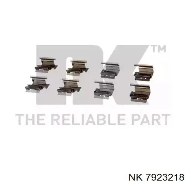 Kit de molas de fixação de sapatas de disco dianteiras NK 7923218 preço, a partir de 16,12 USD