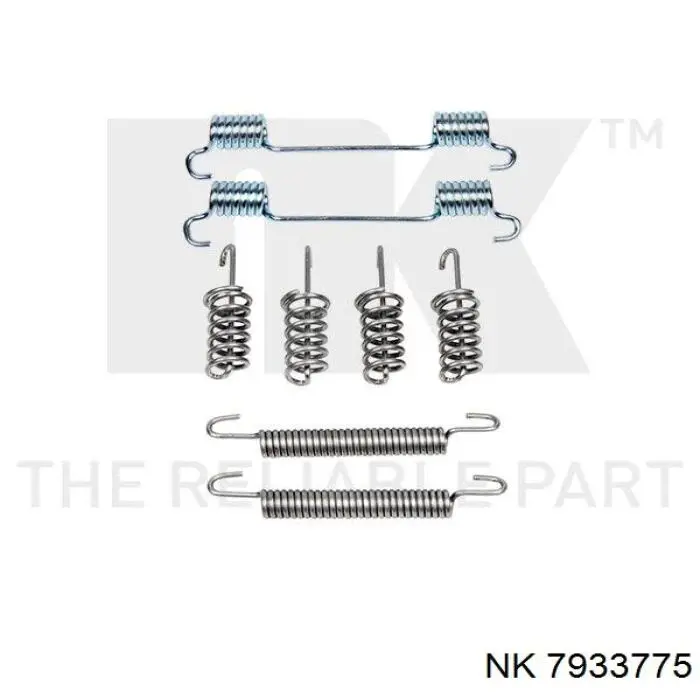 Kit de reparação do freio de estacionamento Volkswagen LT 28-46 II 2DC, 2DF