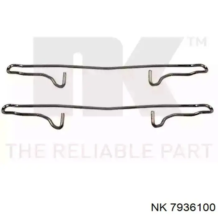 Fechadura de mola de suporte NK 7936100 preço, a partir de 5,73 USD
