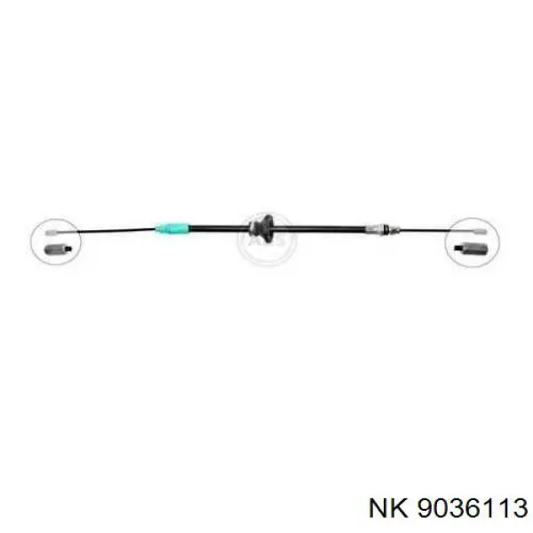 Compre 9036113 NK Cabo do freio de estacionamento dianteiro