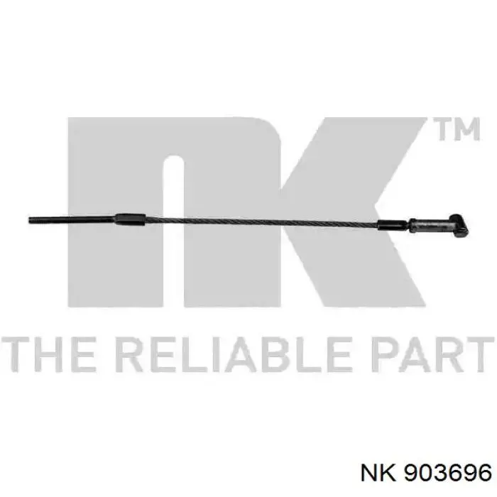 Cabo do freio de estacionamento dianteiro NK 903696 preço, a partir de 8,30 USD