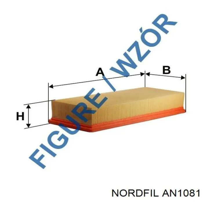 AN1081 Nordfil Filtro de ar