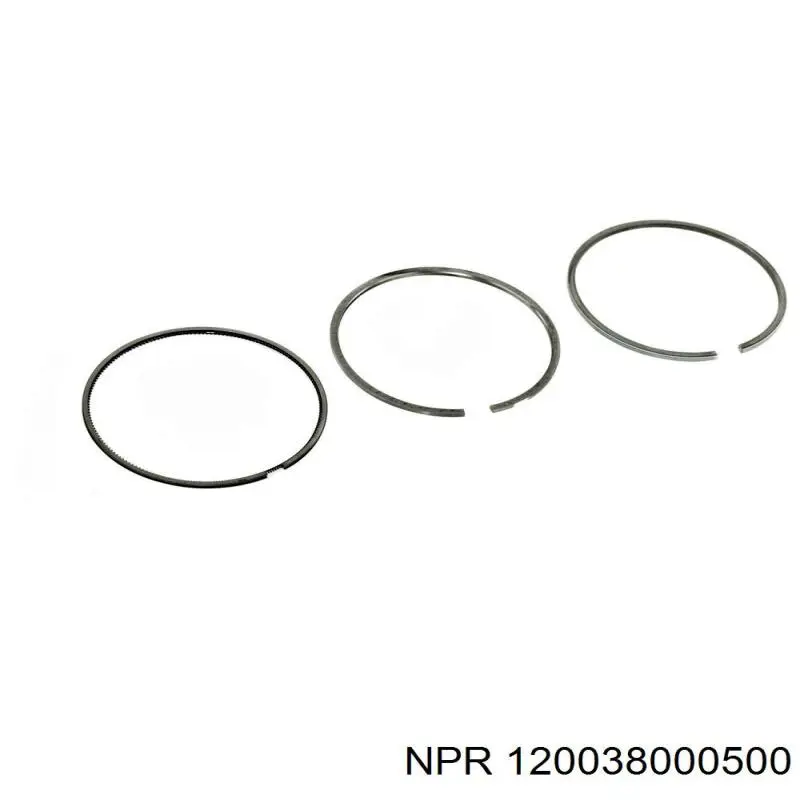 Anéis do pistão para 1 cilindro, STD. NE/NPR 120038000500 preço, a partir de 32,35 USD