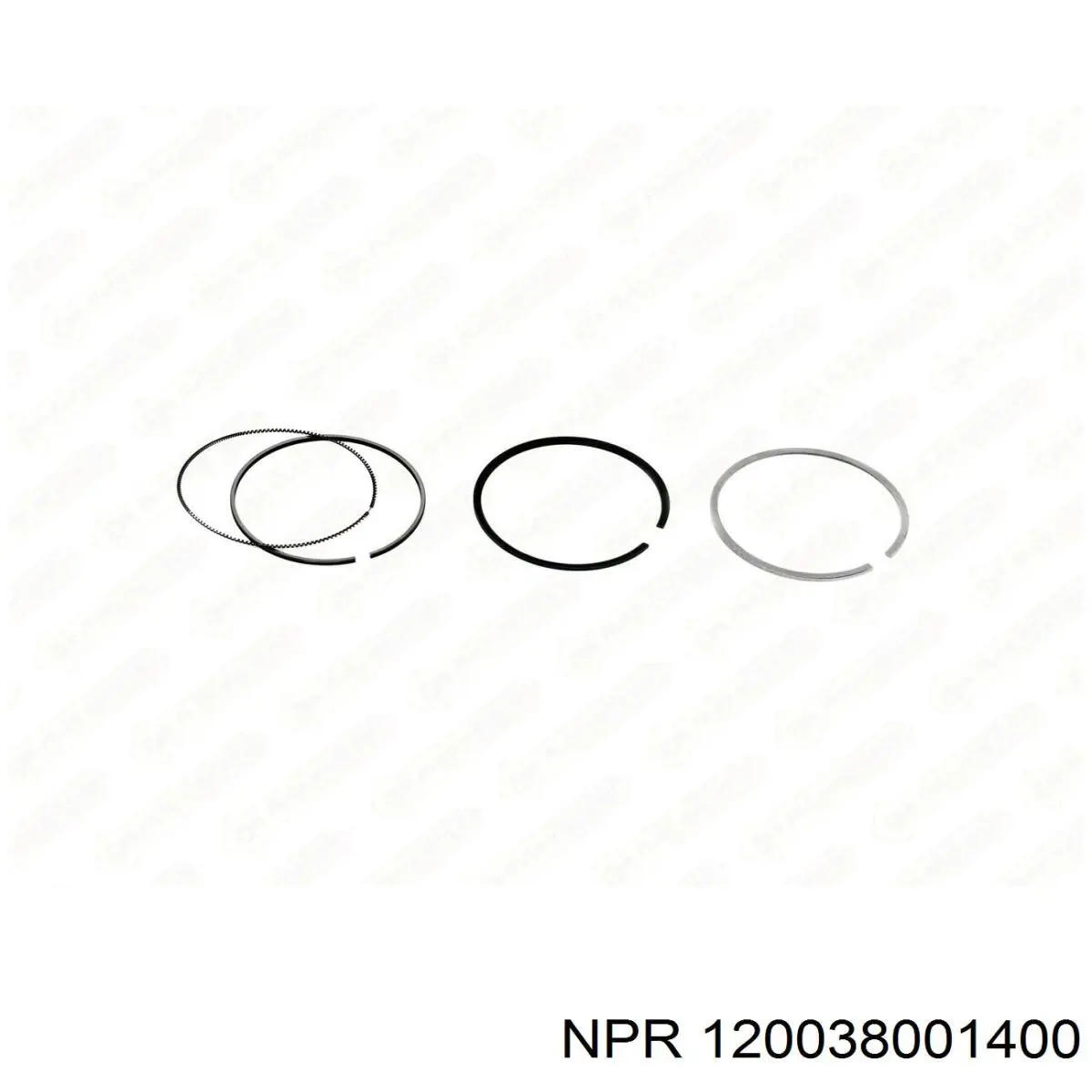 Anéis do pistão para 1 cilindro, STD. NE/NPR 120038001400 preço, a partir de 24,30 USD