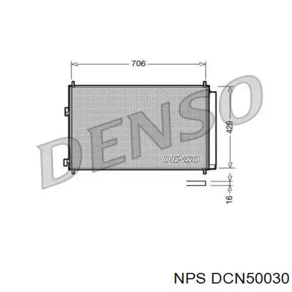 Radiador de aparelho de ar condicionado TYC 606TY2045 preço, a partir de 98,92 USD