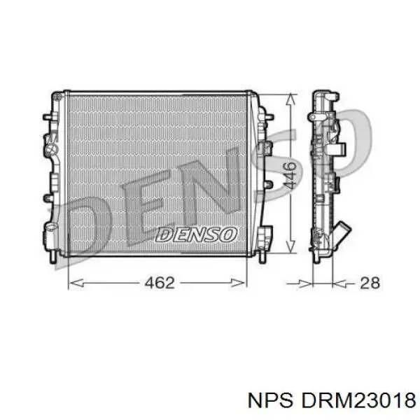 TP151063762 Tempest Radiador de esfriamento de motor