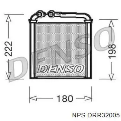Radiador de forno (de aquecedor) FP64N156 FPS
