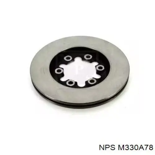 Disco do freio dianteiro S6173325X Mazda