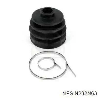 Bota de proteção externa de junta homocinética do semieixo dianteiro C9B4AJA00K Nissan/Infiniti