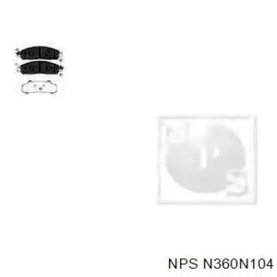 Compre D1MFM4KJ1J Nissan/Infiniti Sapatas do freio dianteiras de disco