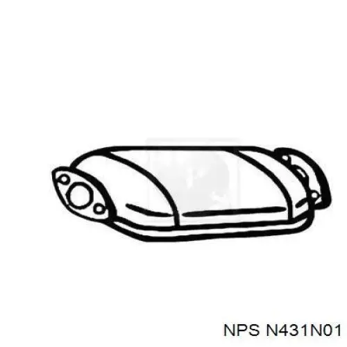 Compre Z6Y32050XC Mazda Convertidor - catalisador
