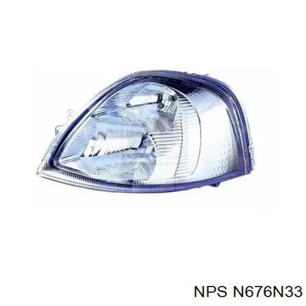 Luz esquerda 8200163516 Nissan/Infiniti
