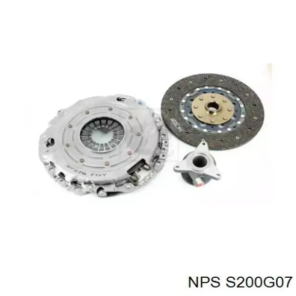 Kit de embraiagem (3 peças) 3020008450 VALEO