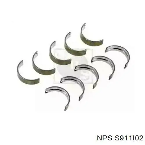Folhas inseridas principais de cambota, kit, padrão (STD) Kolbenschmidt MS2404ASTD preço, a partir de 26,43 USD