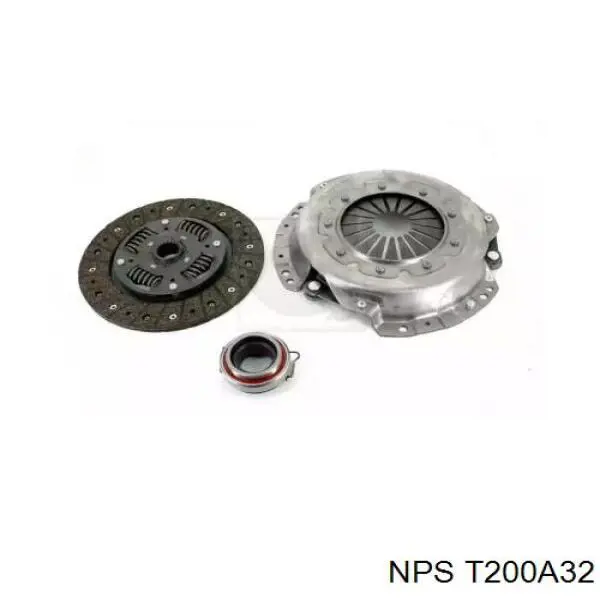 Kit de embraiagem (3 peças) KT088B Aisin