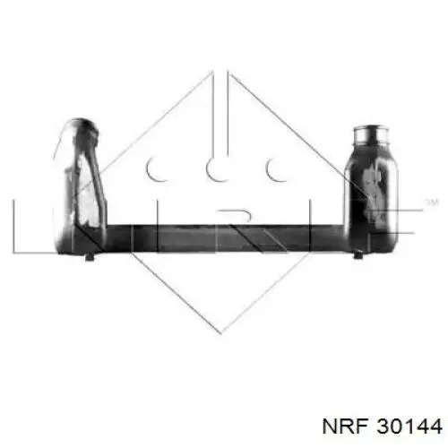 Radiador de intercooler 81061300133 MAN