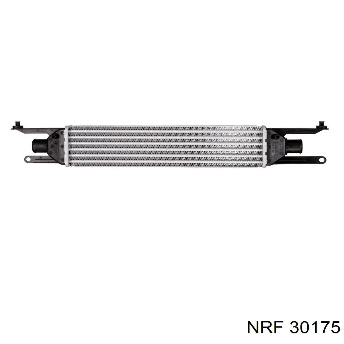  Radiador de intercooler Fiat Linea sedan (323) (2007 - 2026) 