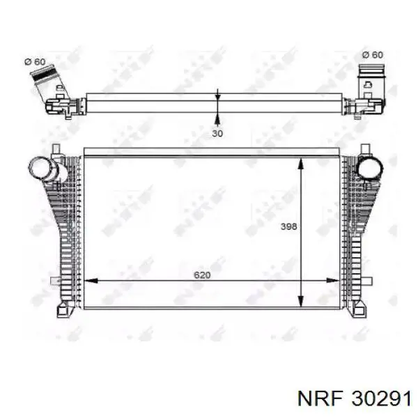 Radiador de intercooler VAG 5Q0145803AE preço, a partir de 221,77 USD
