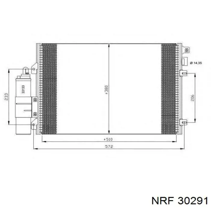 FP64T05 FPS Radiador de intercooler